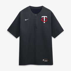 Minnesota Twins Nike Authentic Collection Dri-FIT Quarter-Zip Windshirt - Navy - Nike Discount