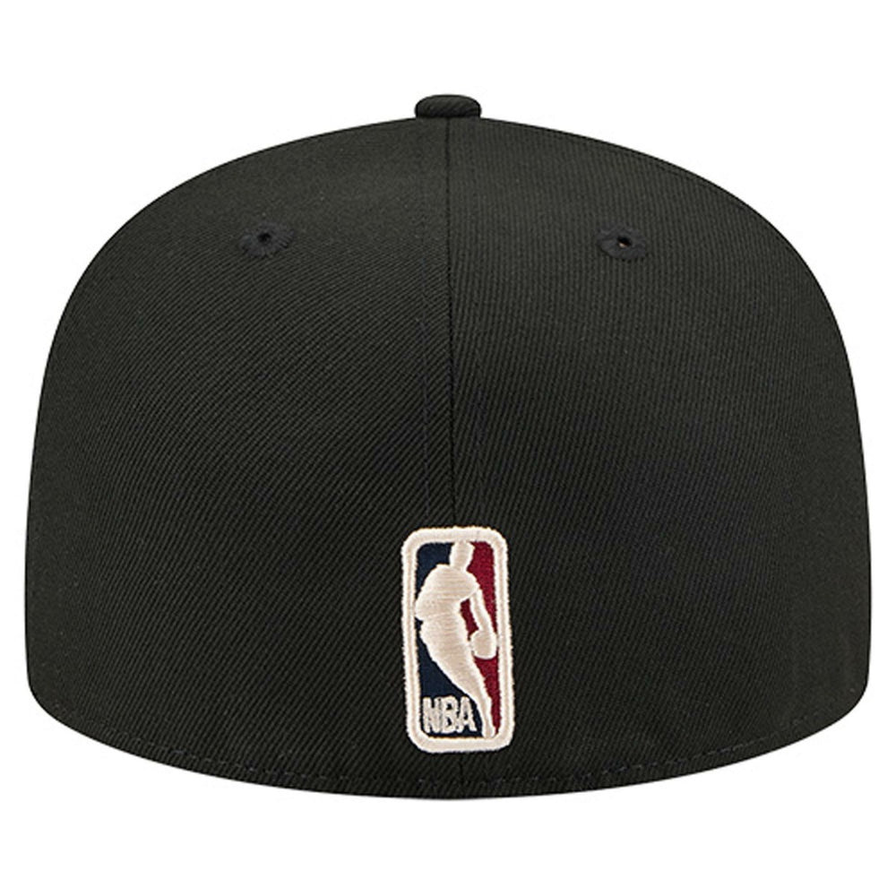 Milwaukee Bucks Core Logo 59FIFTY Fitted Hat Black | New Era for sale