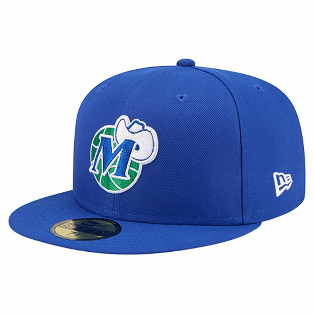 Dallas Mavericks Core Logo 59FIFTY Fitted Hat for sale Blue | New Era online