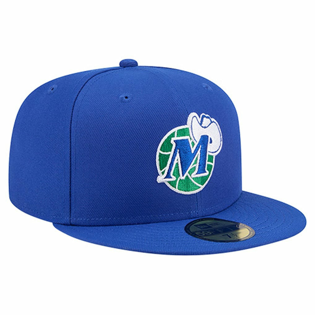 Dallas Mavericks Core Logo 59FIFTY Fitted Hat for sale Blue | New Era online