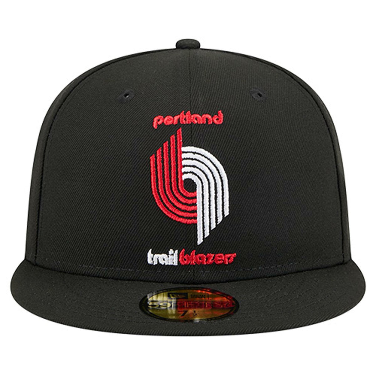 Portland Trail Blazers Core Logo 59FIFTY Fitted Hat Black | New Era
