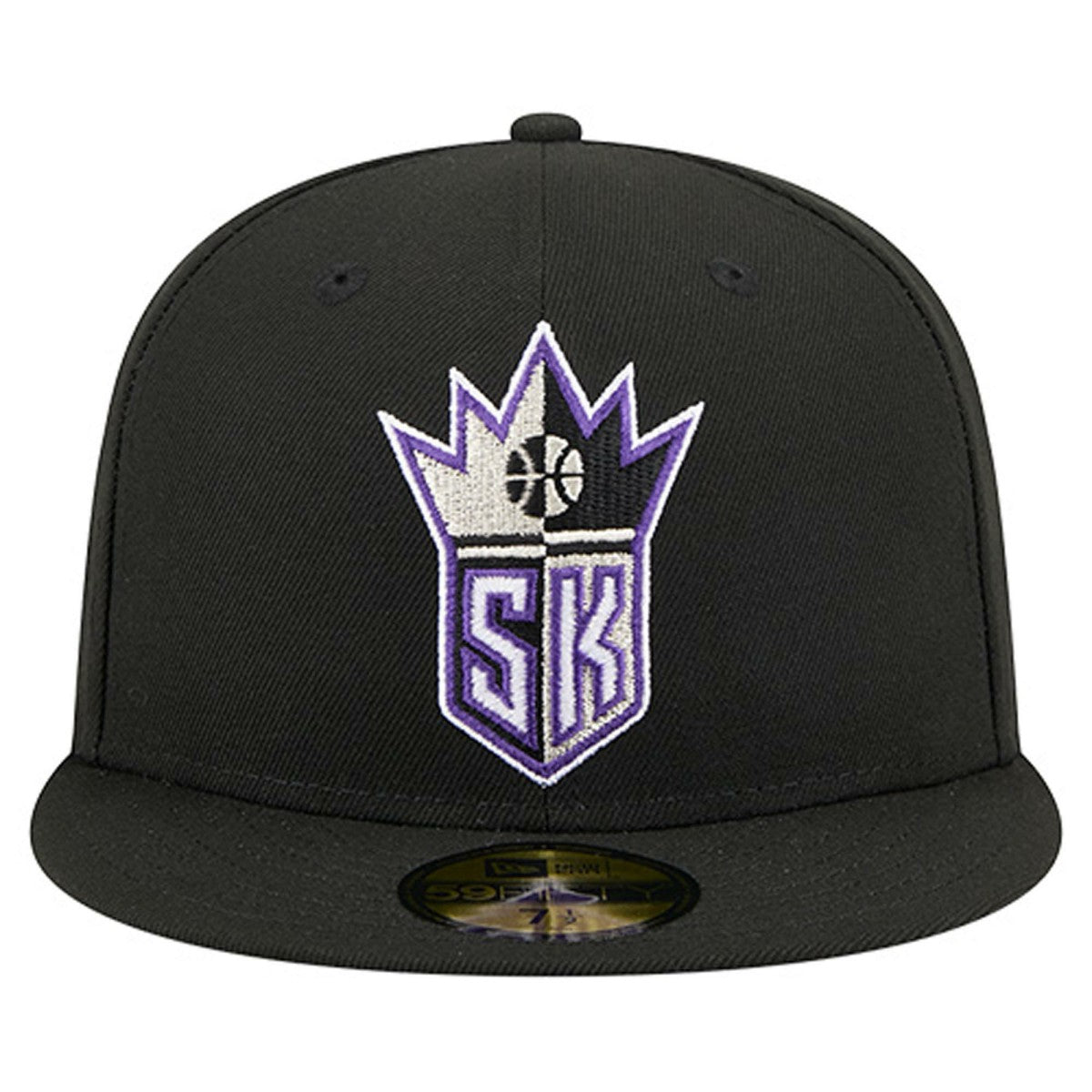 Sacramento Kings Core Logo 59FIFTY Fitted Hat Black | New Era