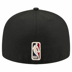 Chicago Bulls Core Logo 59FIFTY Fitted Hat Black | New Era online