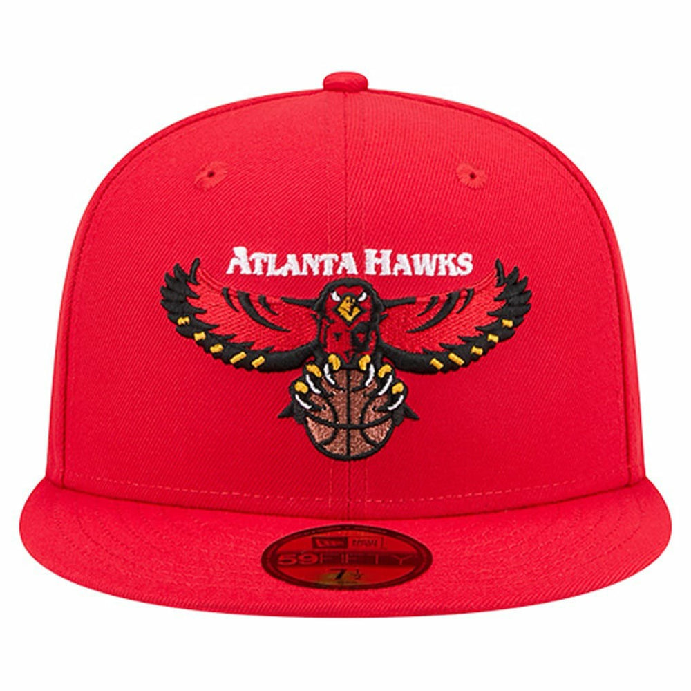 Atlanta Hawks Core Logo 59FIFTY Fitted Hat Red | New Era Near Me