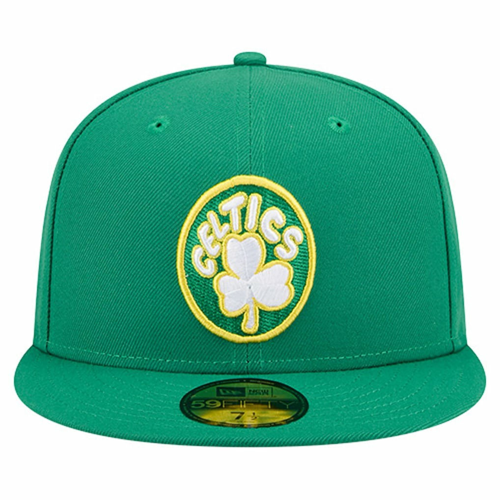 Boston Celtics Core Logo 59FIFTY Fitted Hat Kelly Green | New Era online