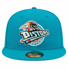 Detroit Pistons Core Logo 59FIFTY Fitted Hat for sale Teal | New Era for sale