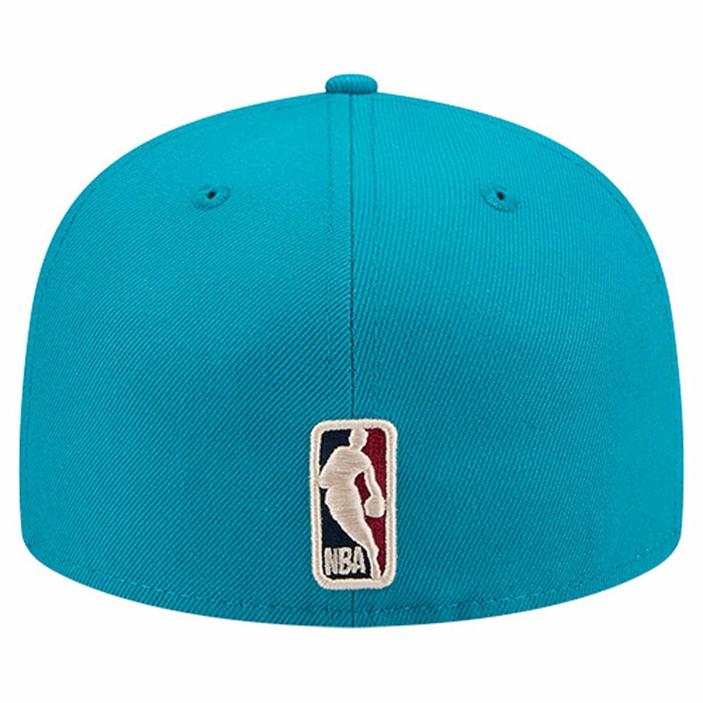 Detroit Pistons Core Logo 59FIFTY Fitted Hat for sale Teal | New Era for sale