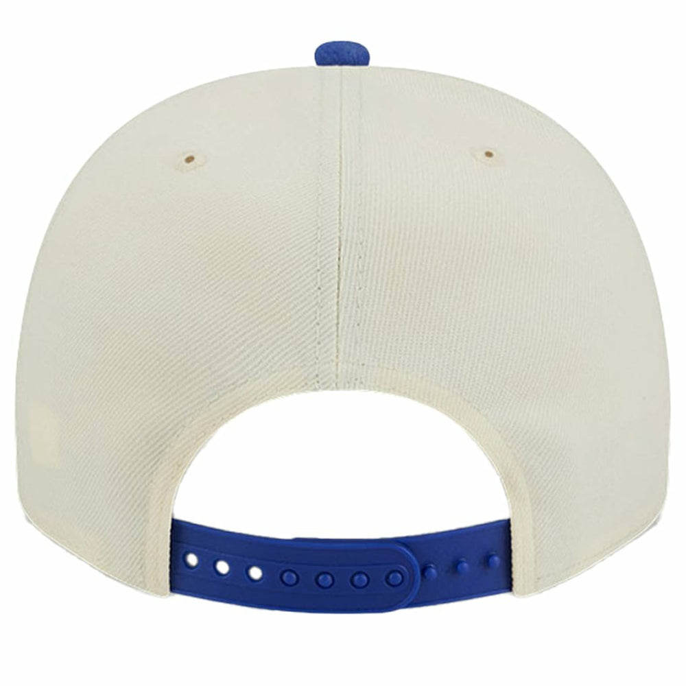 Philadelphia 76ers Illustrated Mascot 2-Toned Pre-Curved A-Frame 9FIFTY Adjustable Hat Cream | New Era discount