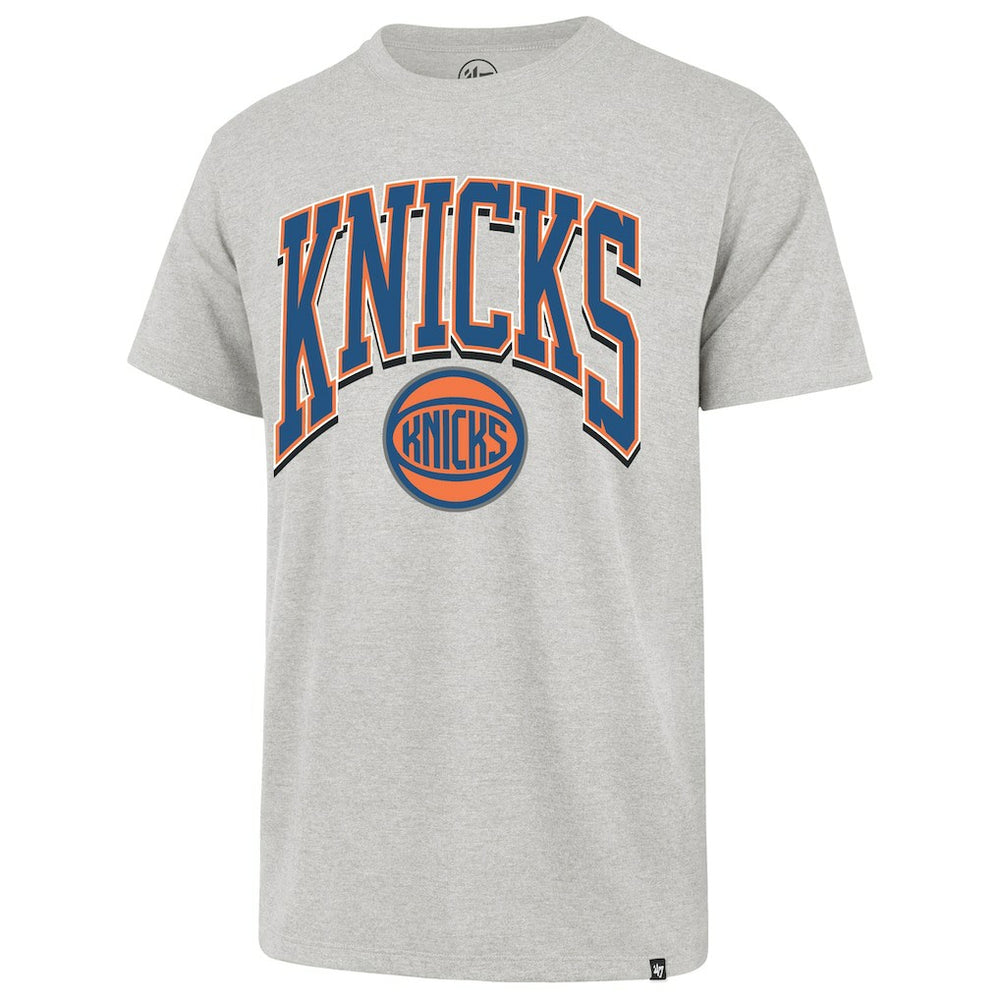 New York Knicks '47 Walk Talk Franklin T-Shirt Gray | 47 brand Near Me
