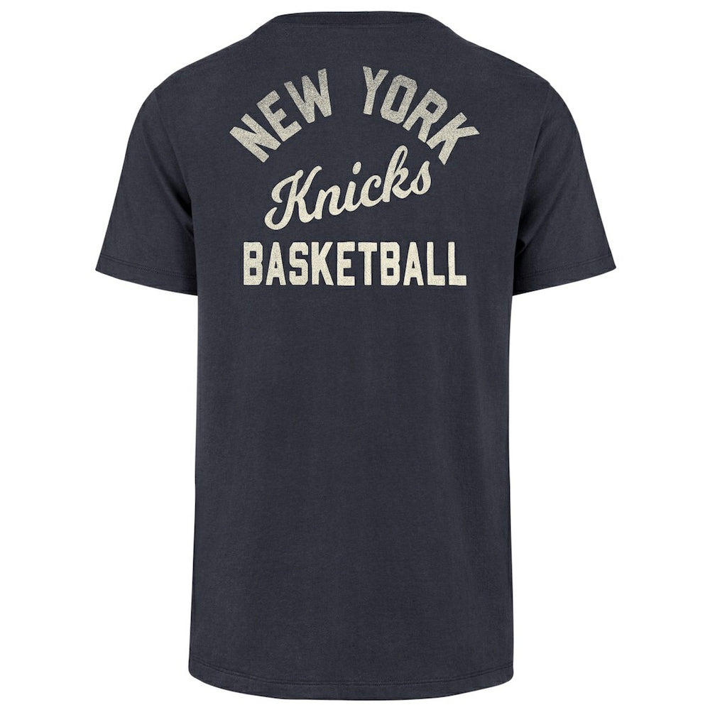 New York Knicks '47 Turn Back Franklin T-Shirt Blue | 47 brand discount