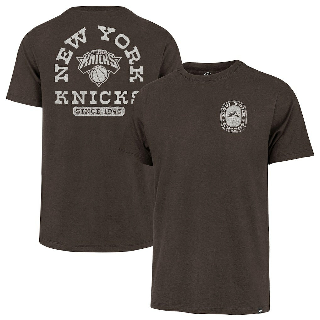 New York Knicks '47 Back Canyon Franklin T-Shirt Brown | 47 brand