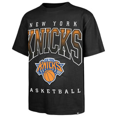 New York Knicks '47 Afterhours Foundation Premium Heavyweight T-Shirt Black | 47 brand US
