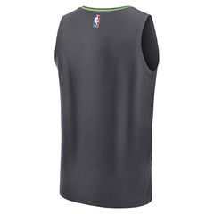 Minnesota Timberwolves Fastbreak Custom Jersey Statement Edition Anthracite | Fanatics for sale