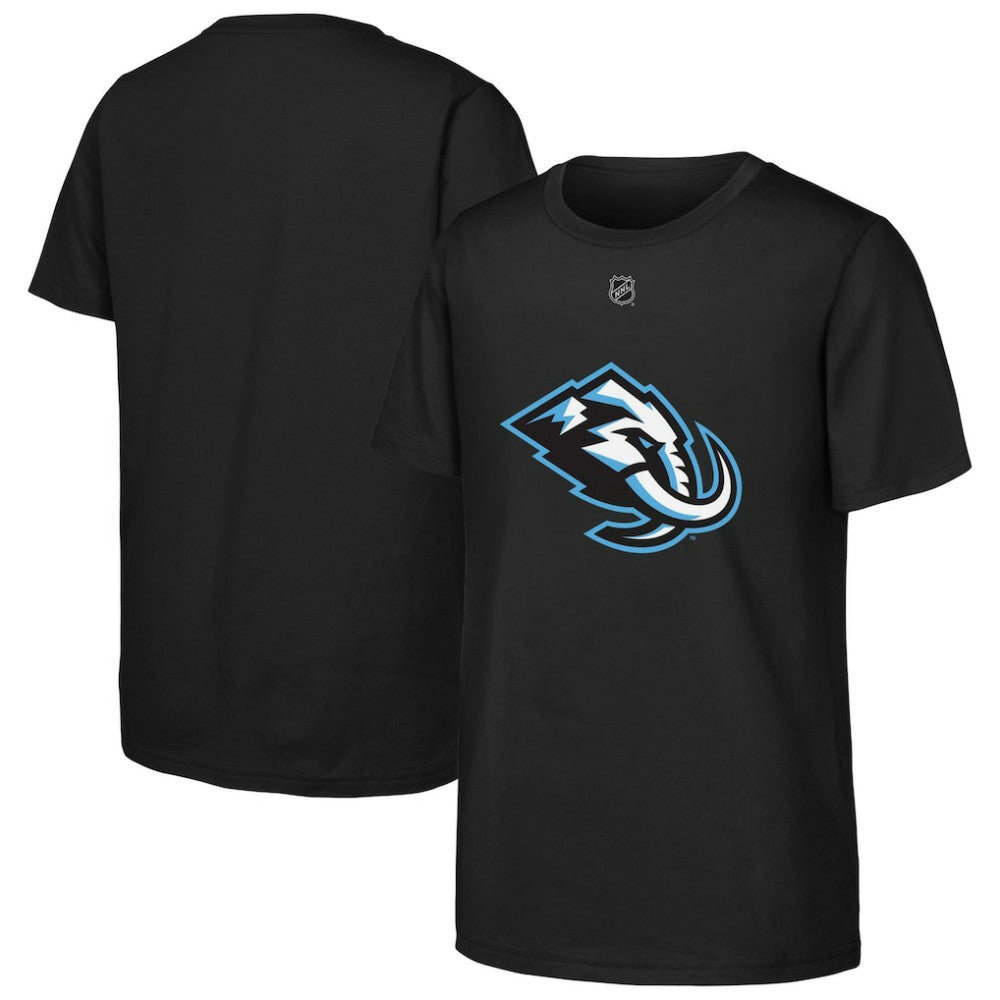 Utah Mammoth Outerstuff Youth Primary Logo T-Shirt - Black - NHL 203161413