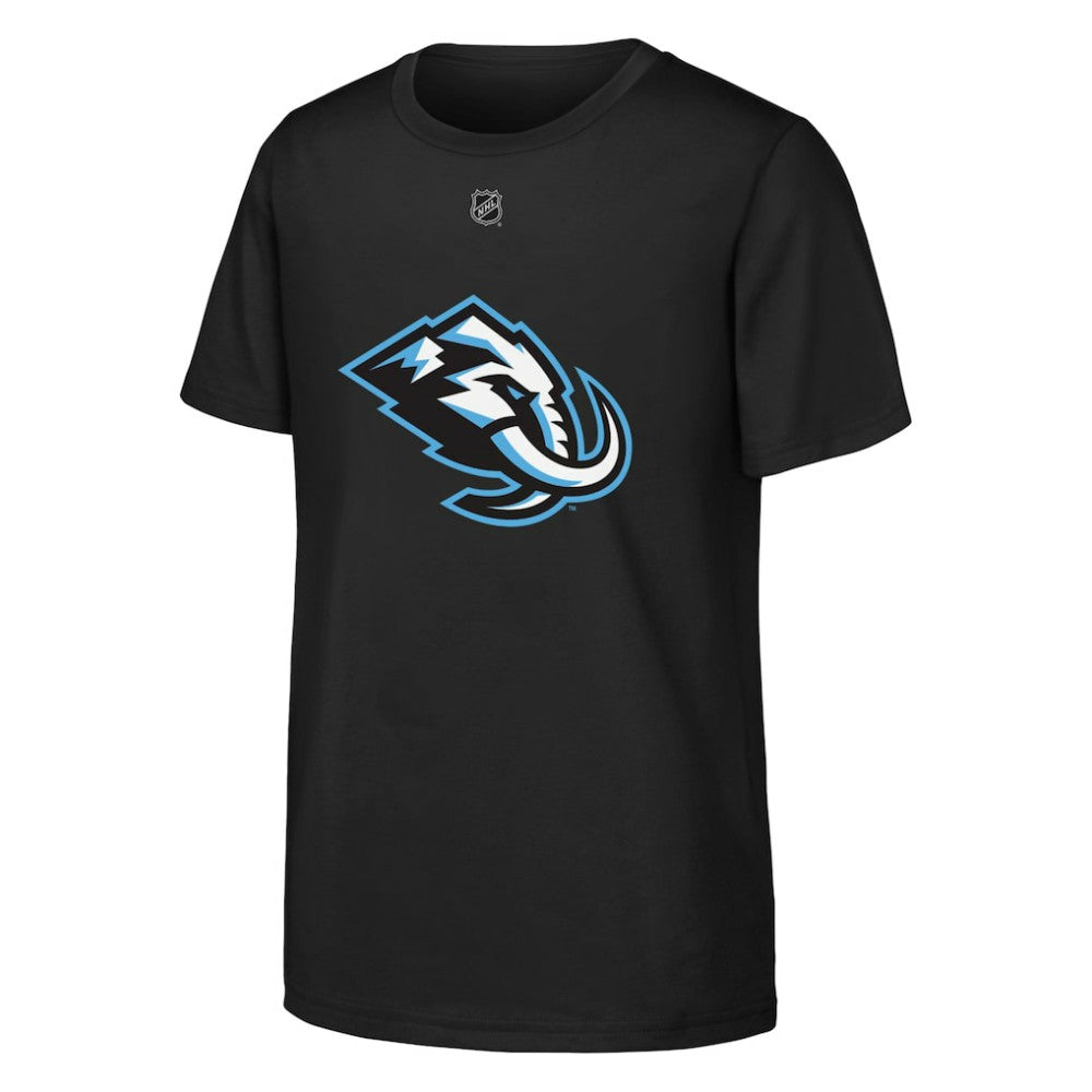 Utah Mammoth Outerstuff Youth Primary Logo T-Shirt - Black - NHL 203161413