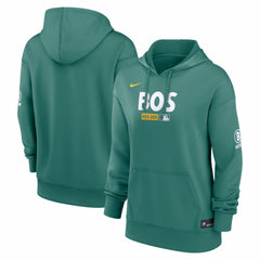 Boston Red Sox Nike Women's Authentic Collection City Connect Therma Hoodie - Green - Nike Online