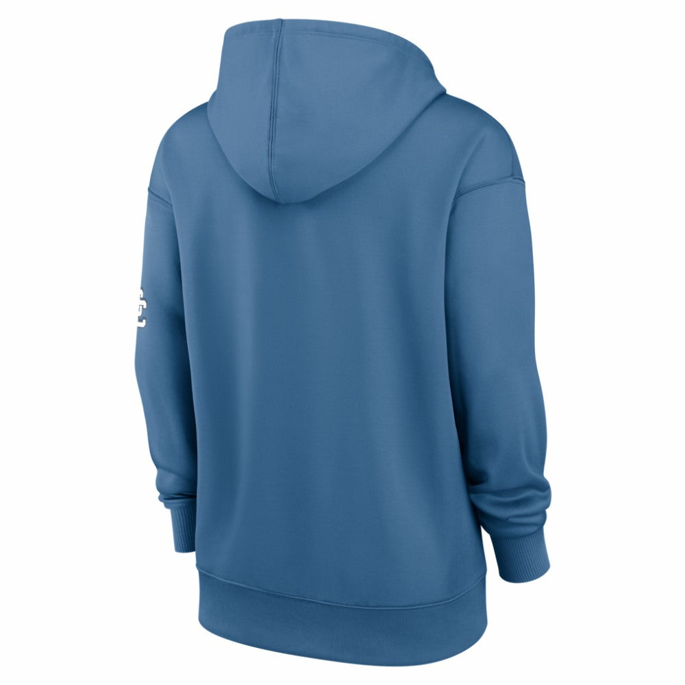 Washington Nationals Nike Women's Authentic Collection City Connect Therma Hoodie - Blue - Nike on Sale