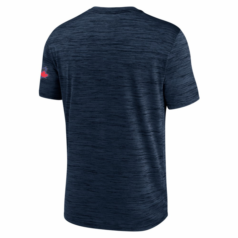 Toronto Blue Jays Nike Authentic Collection City Connect Velocity Dri-FIT T-Shirt - Navy - Nike Lifestyle