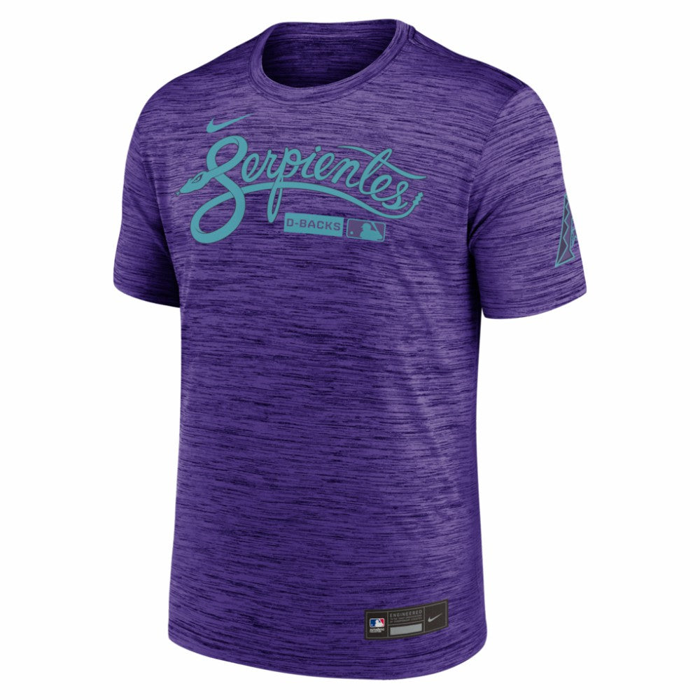 Arizona Diamondbacks Nike Authentic Collection City Connect Velocity Dri-FIT T-Shirt - Purple - Nike Sale