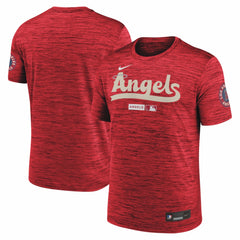 Los Angeles Angels Nike Authentic Collection City Connect Velocity Dri-FIT T-Shirt - Red - Nike Sale