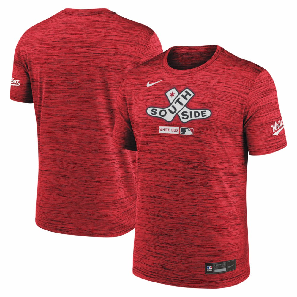 Chicago White Sox Nike Authentic Collection City Connect Velocity Dri-FIT T-Shirt - Red - Nike Discount