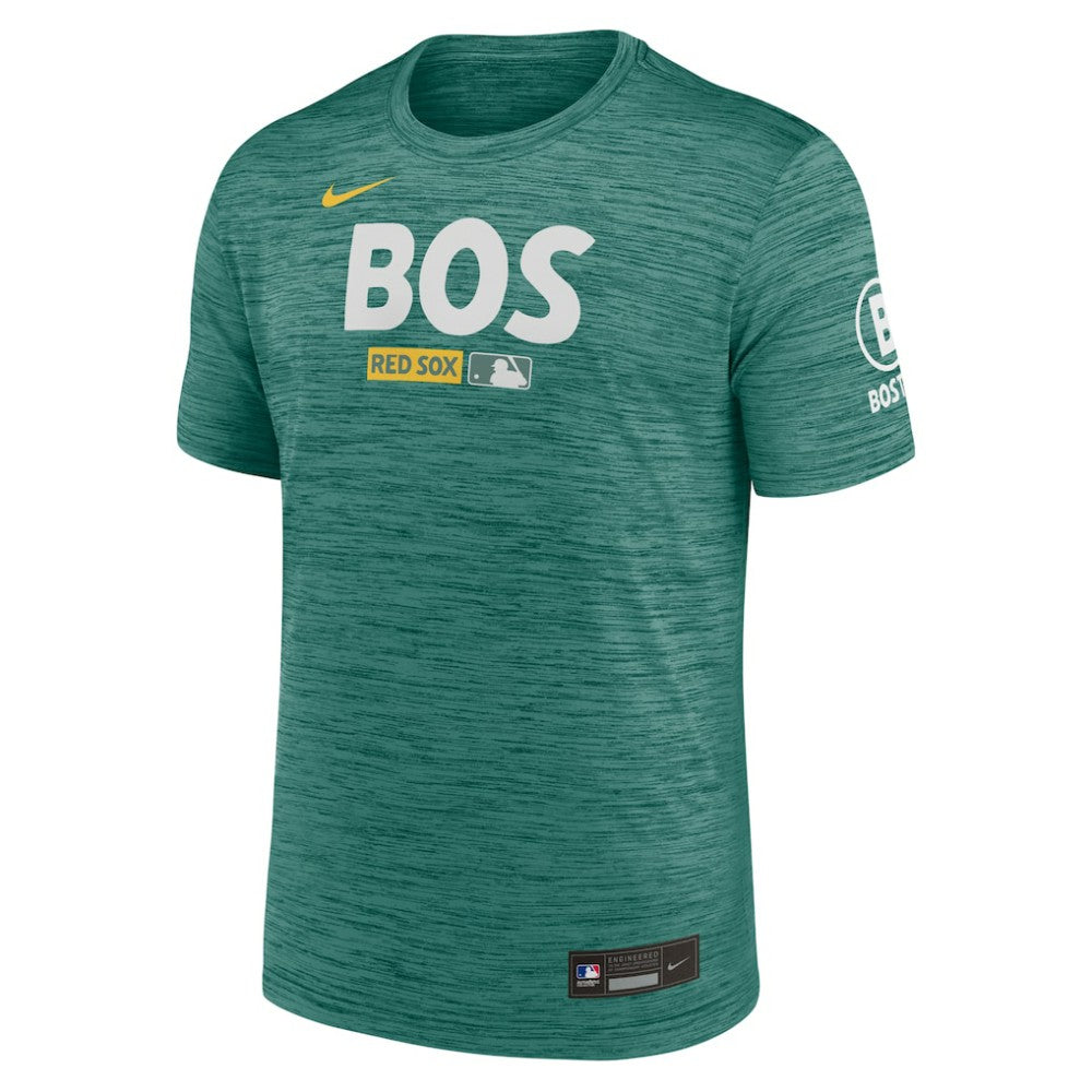 Boston Red Sox Nike Authentic Collection City Connect Velocity Dri-FIT T-Shirt - Green - Nike Online