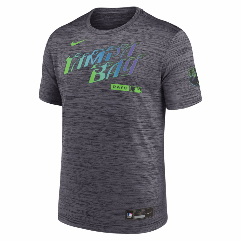 Tampa Bay Rays Nike Authentic Collection City Connect Velocity Dri-FIT T-Shirt - Black - Nike Online