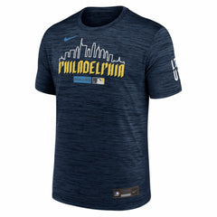 Philadelphia Phillies Nike Authentic Collection City Connect Velocity Dri-FIT T-Shirt - Navy - Nike Sale