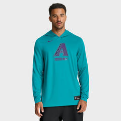 Arizona Diamondbacks Nike City Connect Dri-FIT Long Sleeve Hooded T-Shirt - Aqua - Nike on Sale