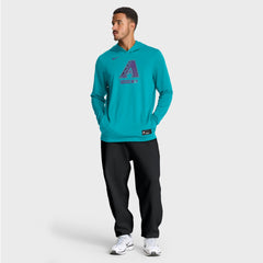 Arizona Diamondbacks Nike City Connect Dri-FIT Long Sleeve Hooded T-Shirt - Aqua - Nike on Sale