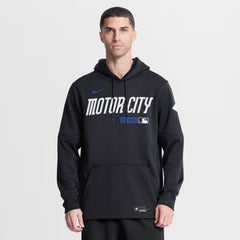 Detroit Tigers Nike Authentic Collection City Connect Therma-FIT Hoodie - Navy - Nike Online
