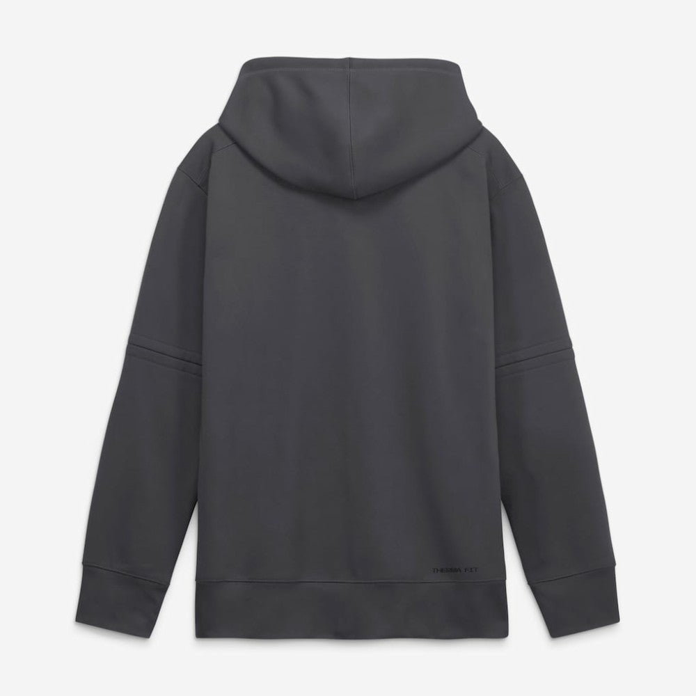 New York Mets Nike Authentic Collection City Connect Therma-FIT Hoodie - Anthracite - Nike Lifestyle