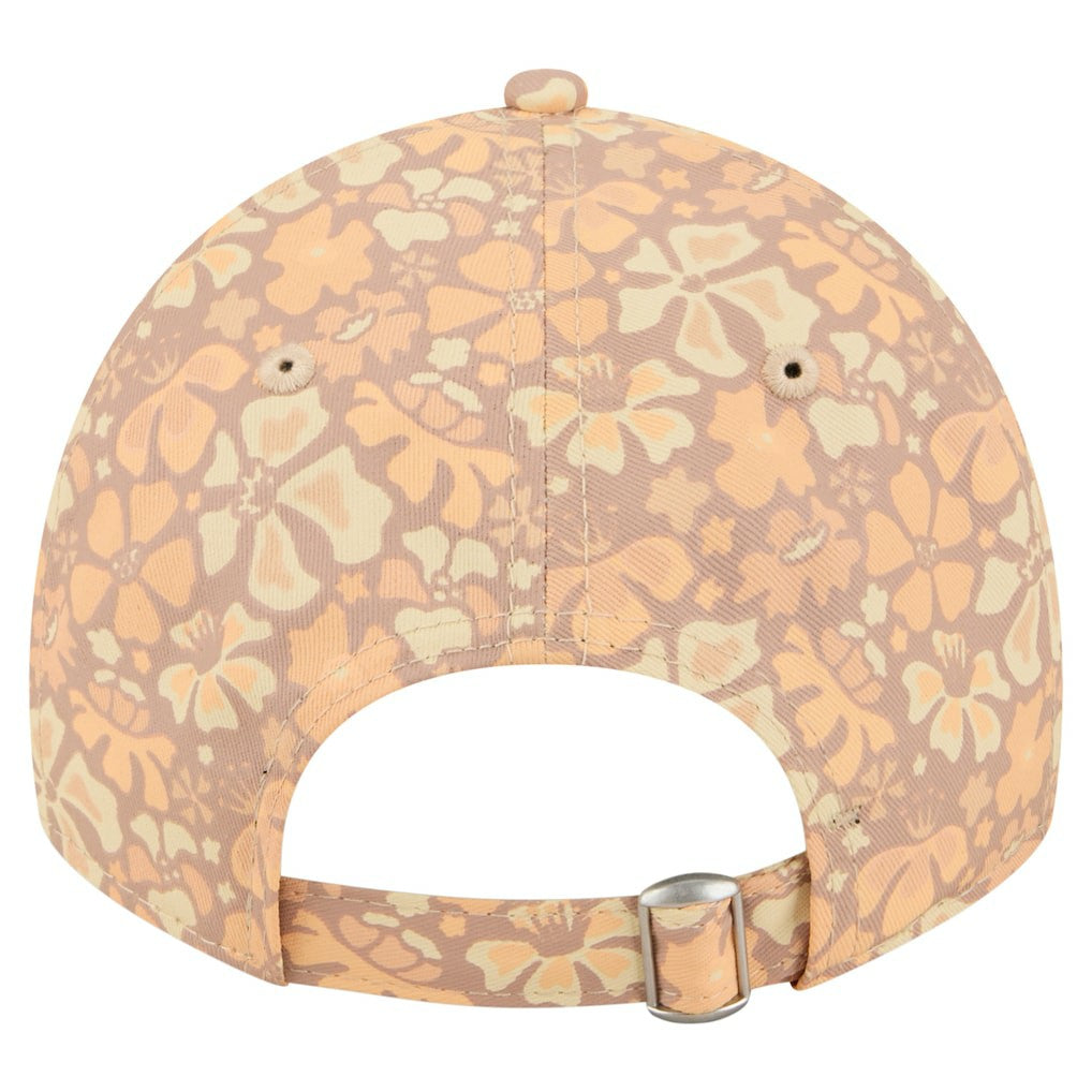 Chicago Bears New Era Women's Floral 9TWENTY Adjustable Hat Tan