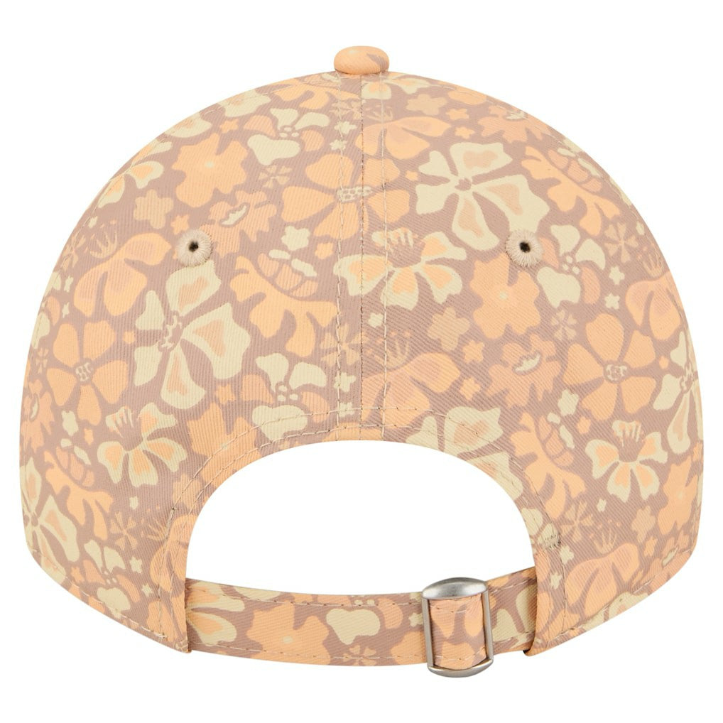 Philadelphia Eagles New Era Women's Floral 9TWENTY Adjustable Hat Tan