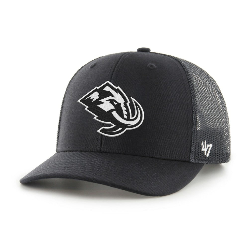 Utah Mammoth '47 Logo Trucker Adjustable Hat - Black/ - NHL 203163034