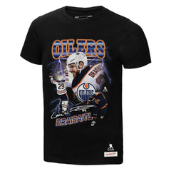 Leon Draisaitl Edmonton Oilers Mitchell & Ness 2.0 Player Graphic T-Shirt - Black - NHL 203164809