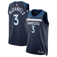 Jaden McDaniels Minnesota Timberwolves Unisex Swingman Jersey Icon Edition Navy | Nike Near Me