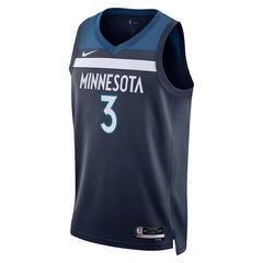 Jaden McDaniels Minnesota Timberwolves Unisex Swingman Jersey Icon Edition Navy | Nike Near Me