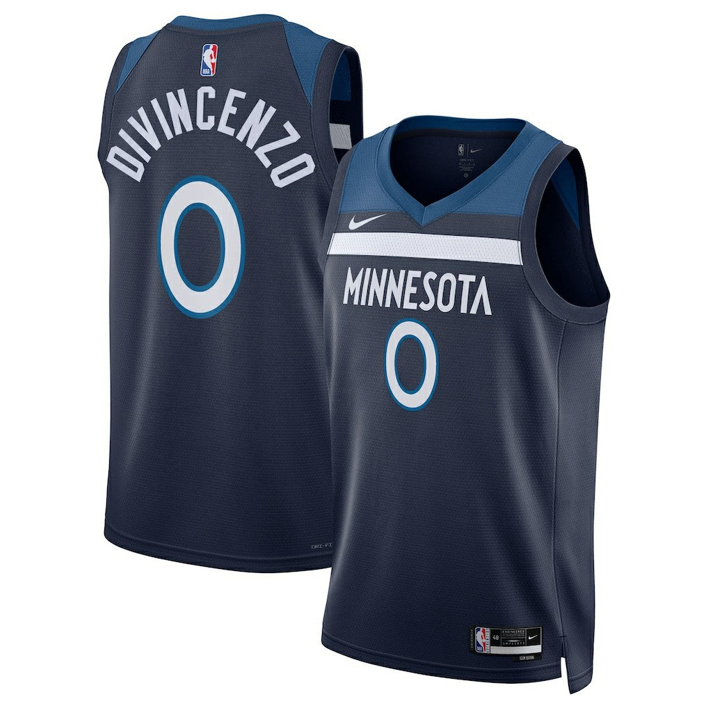 Donte DiVincenzo Minnesota Timberwolves Unisex Swingman Jersey Icon Edition Navy | Nike for sale