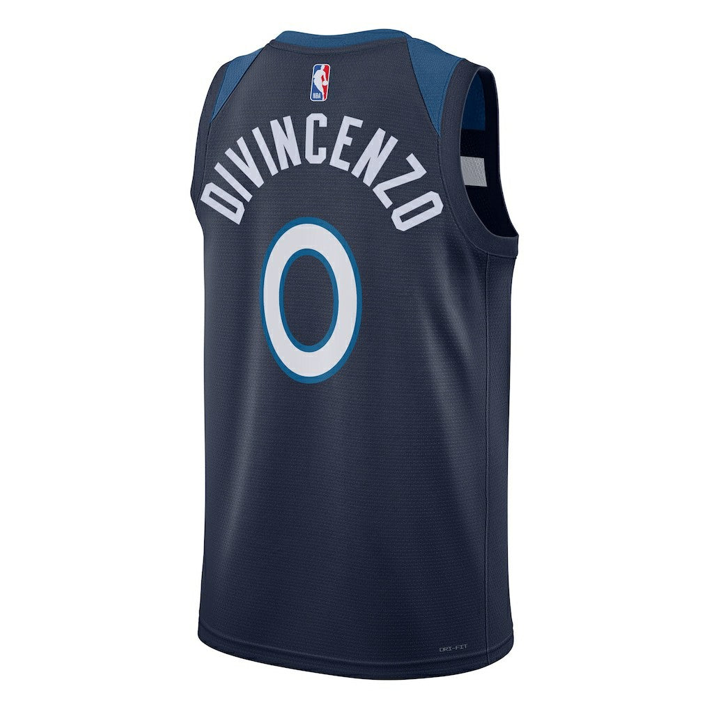 Donte DiVincenzo Minnesota Timberwolves Unisex Swingman Jersey Icon Edition Navy | Nike for sale
