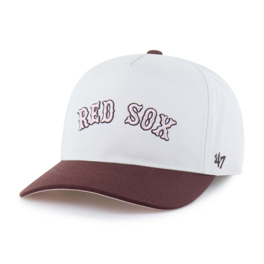 Boston Red Sox '47 Unisex Love Letter Adjustable Hitch Hat - Stone/Burgundy - 47 brand Online