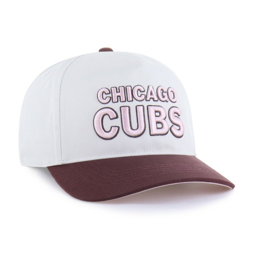 Chicago Cubs '47 Unisex Love Letter Adjustable Hitch Hat - Stone/Burgundy - 47 brand on Sale