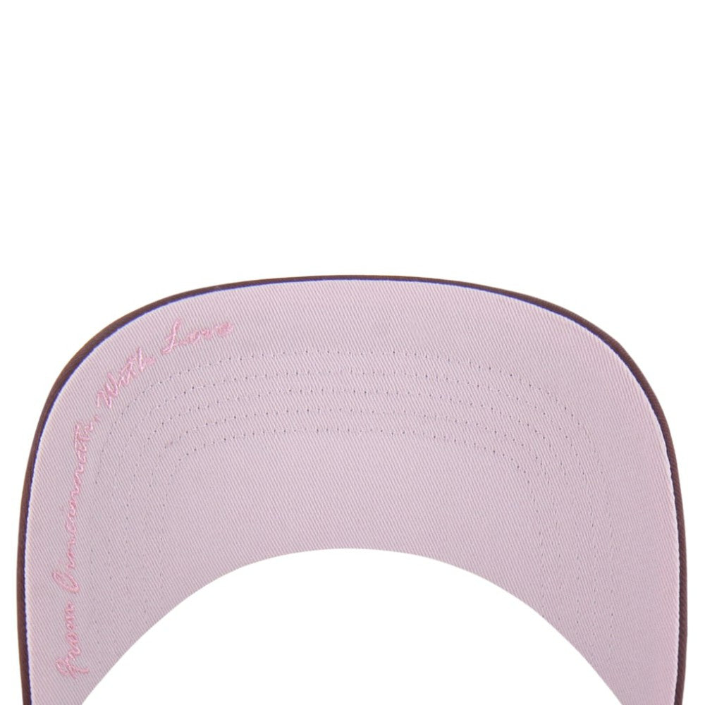 Cincinnati Reds '47 Unisex Love Letter Adjustable Hitch Hat - Stone/Burgundy - 47 brand Online