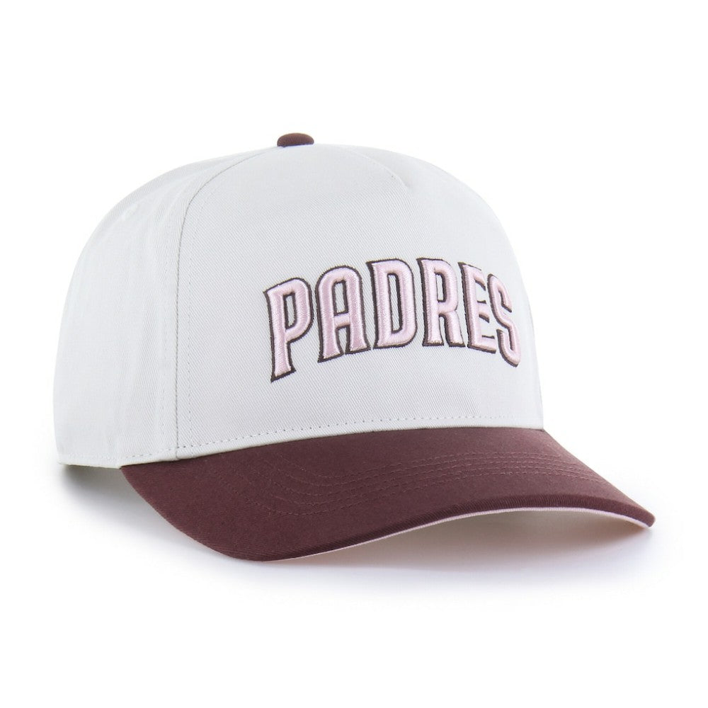 San Diego Padres '47 Unisex Love Letter Adjustable Hitch Hat - Stone/Burgundy - 47 brand Discount