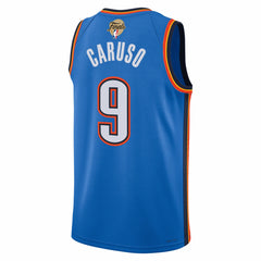 Alex Caruso Oklahoma City Thunder Unisex 2025 NBA Finals Swingman Jersey Icon Edition Blue | Nike US