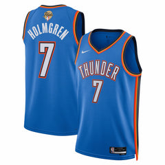Chet Holmgren Oklahoma City Thunder Unisex 2025 NBA Finals Swingman Jersey Icon Edition Blue | Nike