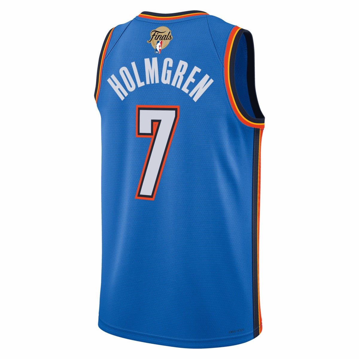Chet Holmgren Oklahoma City Thunder Unisex 2025 NBA Finals Swingman Jersey Icon Edition Blue | Nike