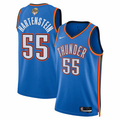 Isaiah Hartenstein Oklahoma City Thunder Unisex 2025 NBA Finals Swingman Jersey Icon Edition Blue | Nike outlet