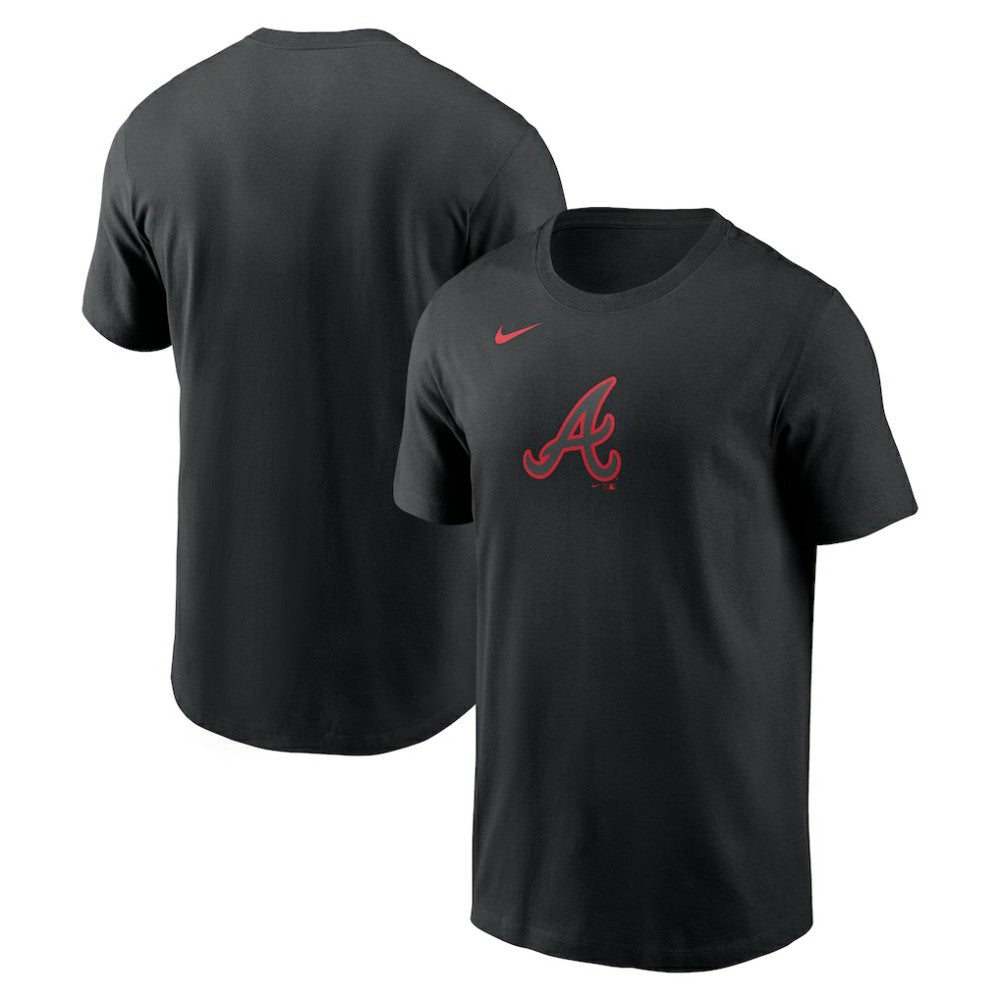 Atlanta Braves Nike Color Pop T-Shirt - Black - Nike Lifestyle