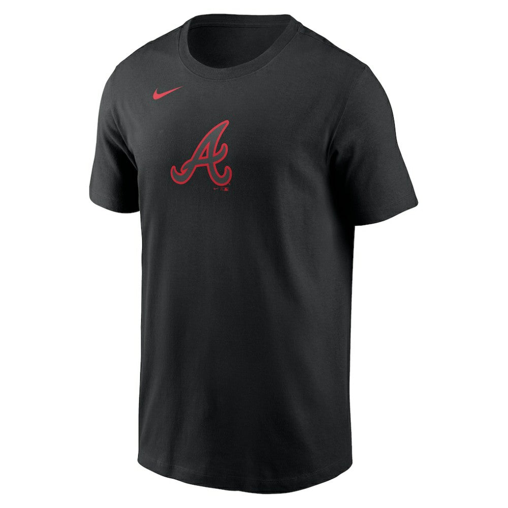 Atlanta Braves Nike Color Pop T-Shirt - Black - Nike Lifestyle